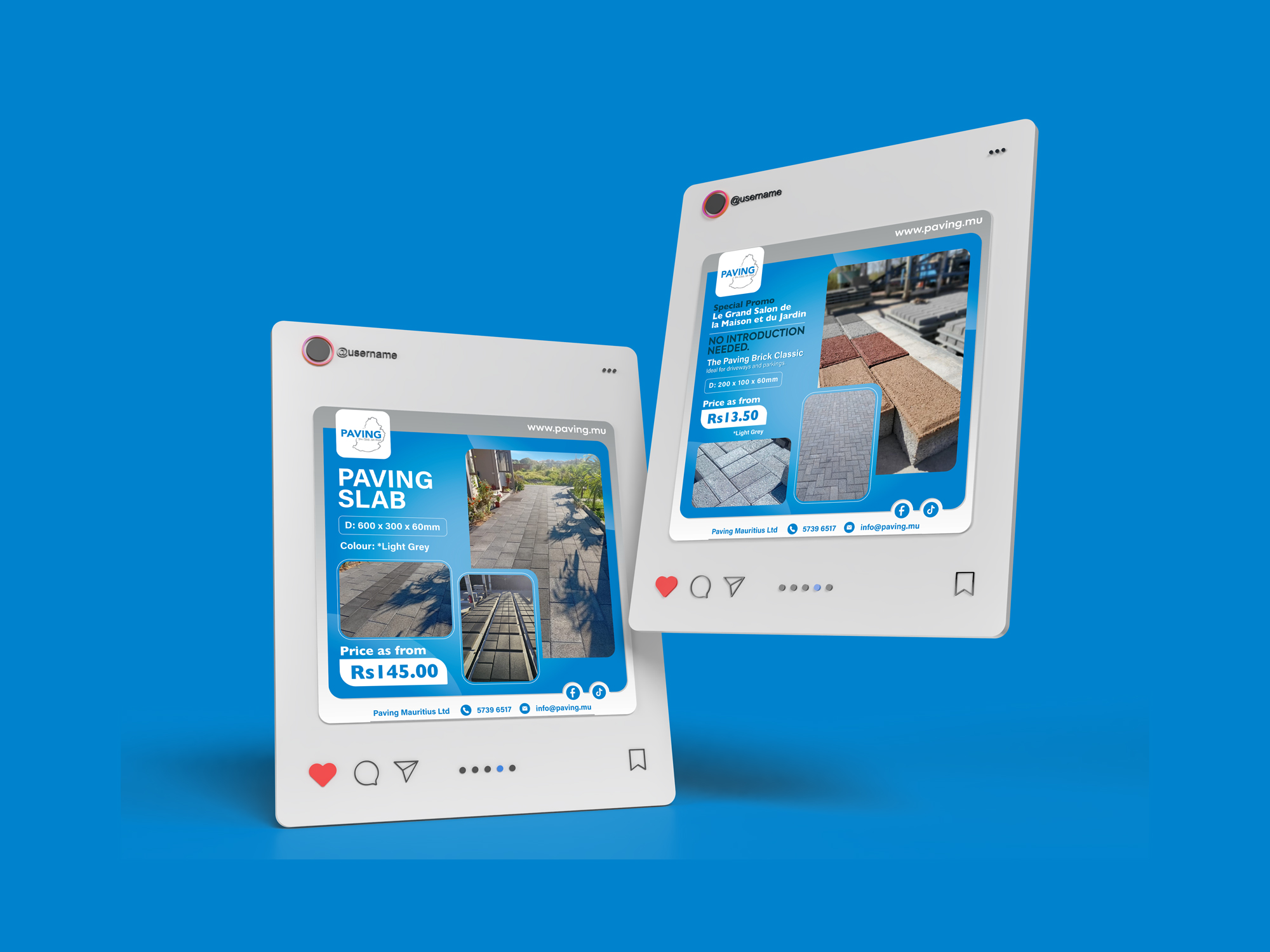 Paving.mu Creative Social Media Artwork Graphic Design Asset